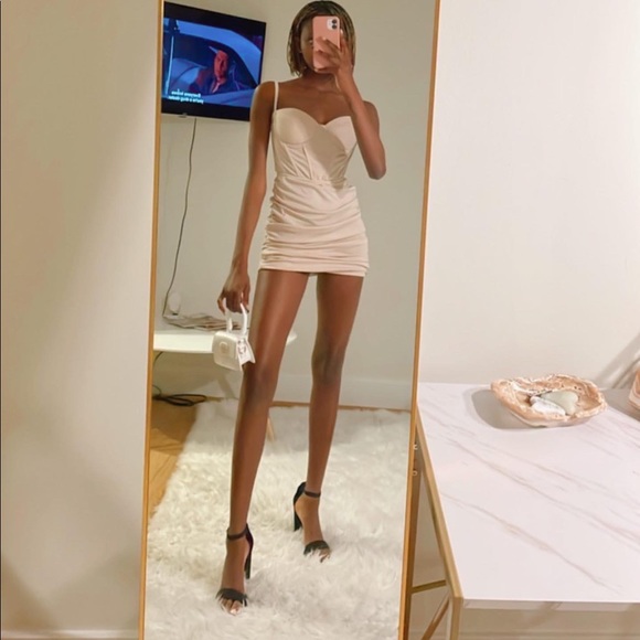 Black Vegan Suede Ankle Strap Heels - Picture 7 of 8